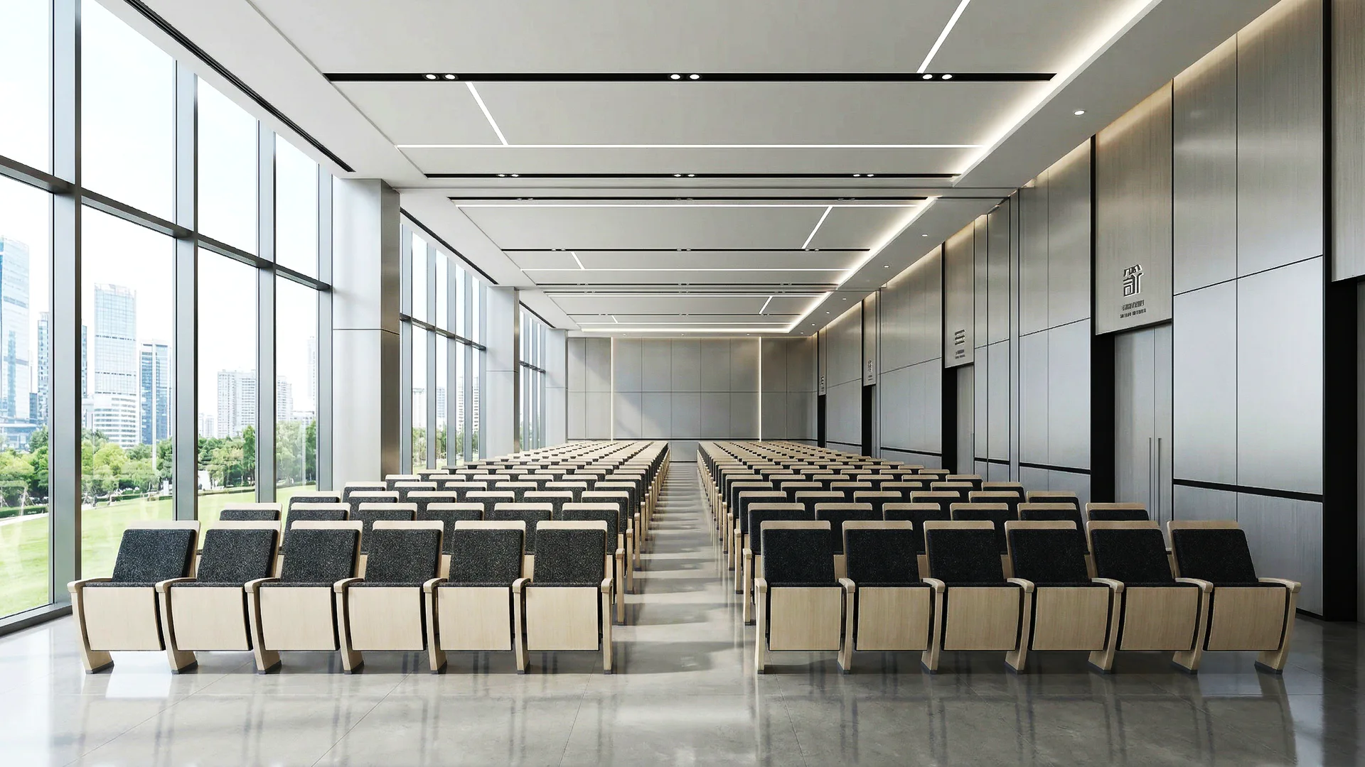 Seating partnership and conference hall project
